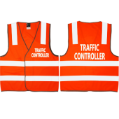 Traffic Control Safety Vest Orange